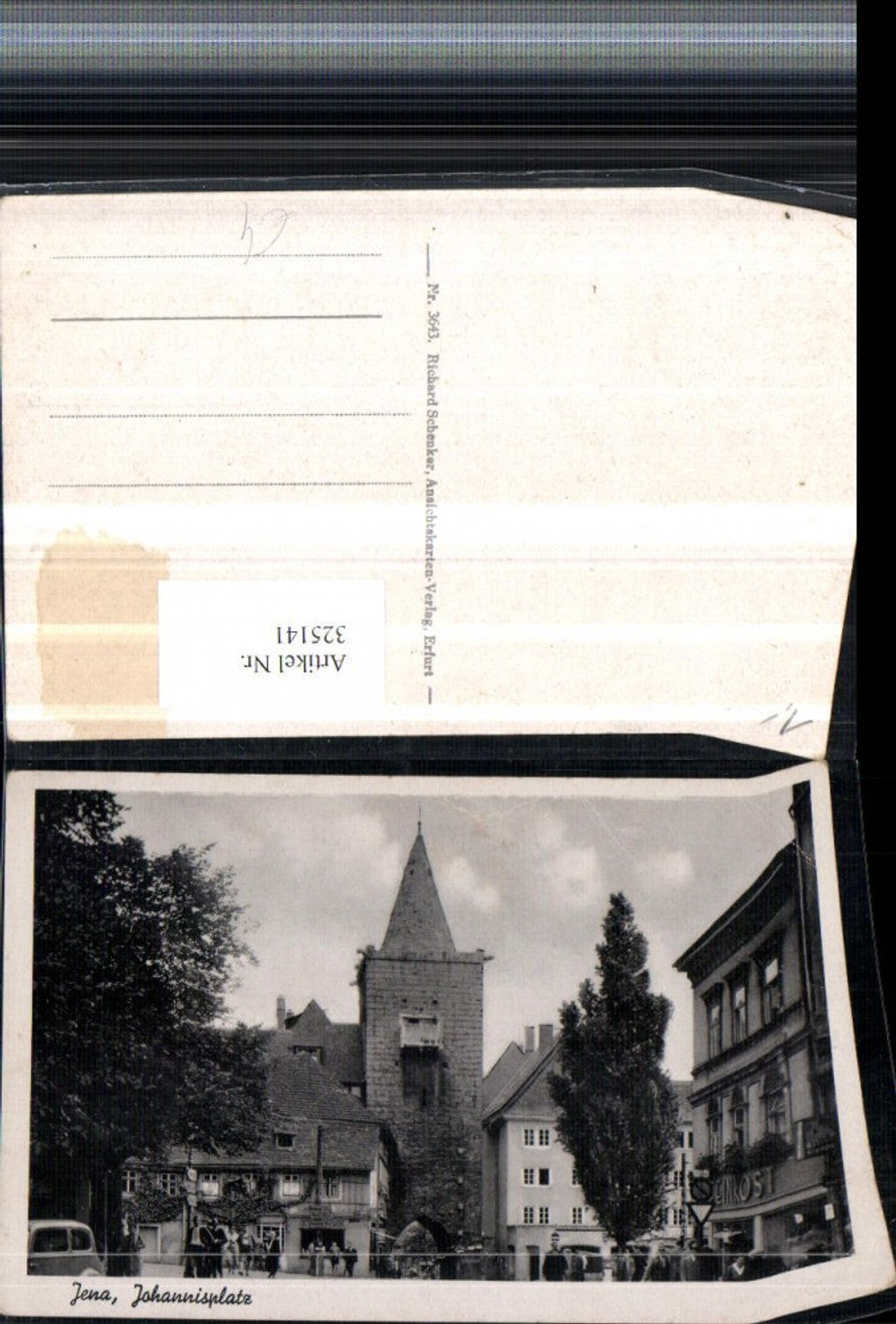 325141, Jena Johannisplatz Tower Gate