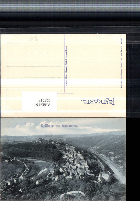 325216,Kyllburg Totale vom Marienturm