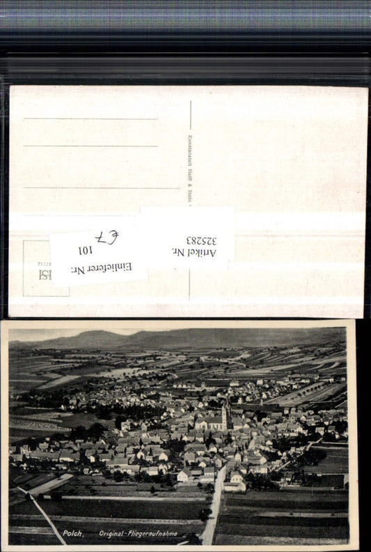 325283,Polch Totale Fliegeraufnahme