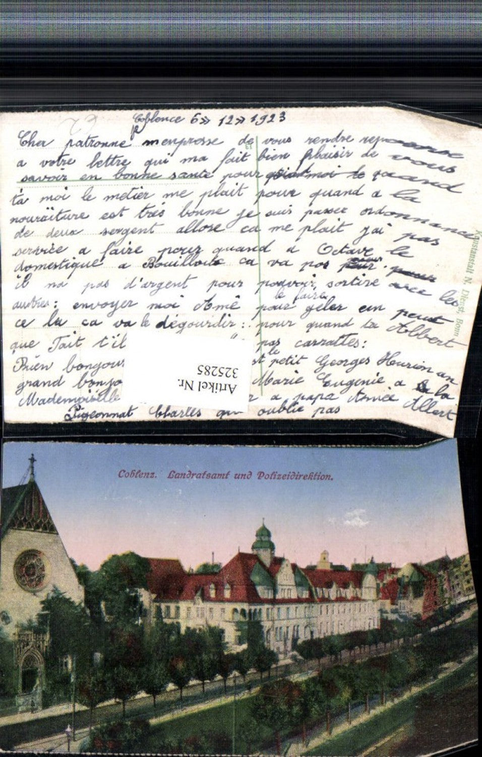 325285,Koblenz am Rhein Landratsamt u. Polizeidirektion