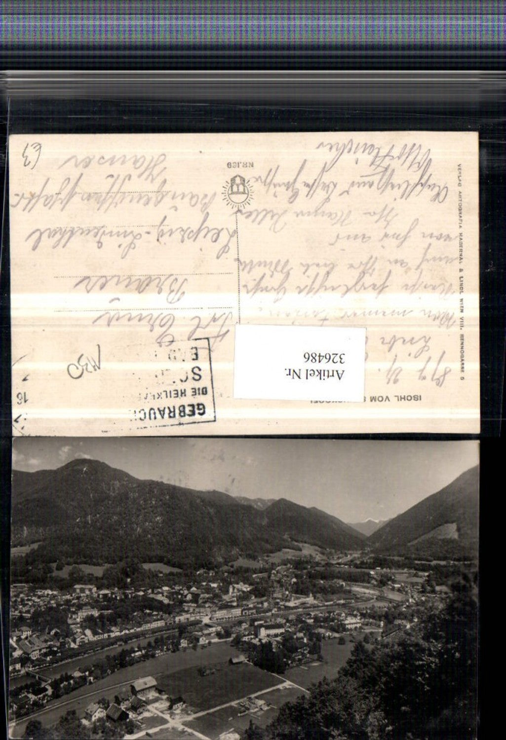 326486,Bad Ischl Totale vom Siriuskogel