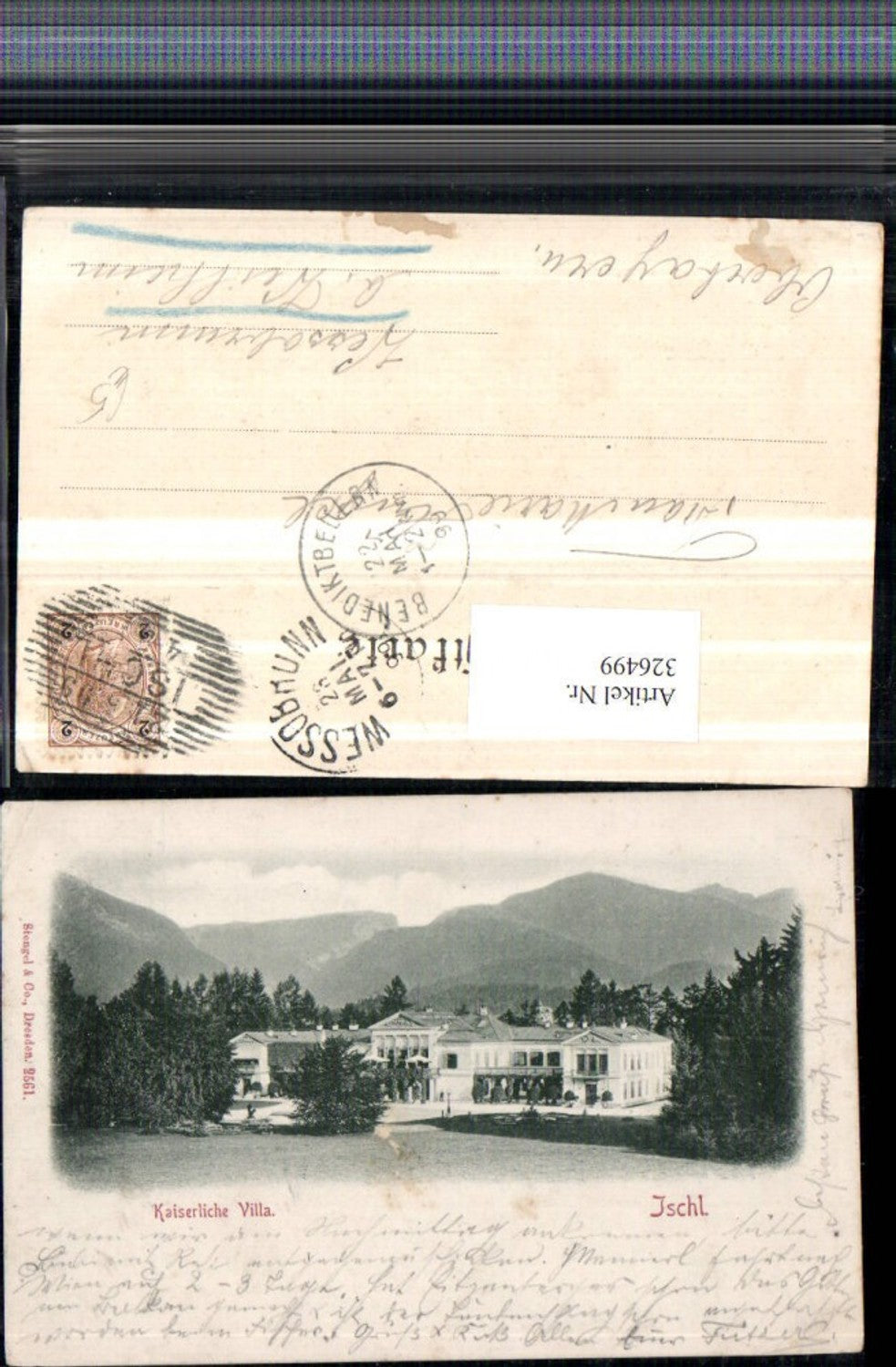 326499,Bad Ischl Kaiserliche Villa pub Stengel & Co 2561