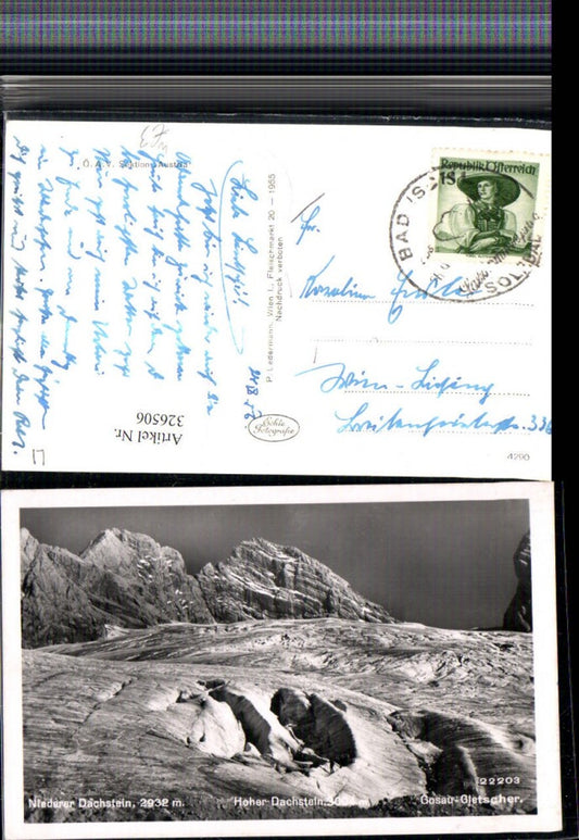 326506,Niederer Dachstein Hoher Dachstein Gosau-Gletscher b. Hallstatt