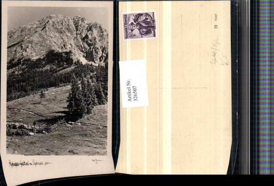 326507,Pyhrgas-Gatterl m. Pyhrgas b. Spital am Pyhrn Bergkulisse pub Foto Hubmann 48