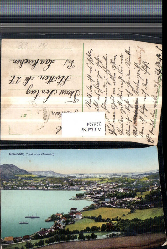 326524,Gmunden Totale vom Moosberg pub Ottmar Zieher
