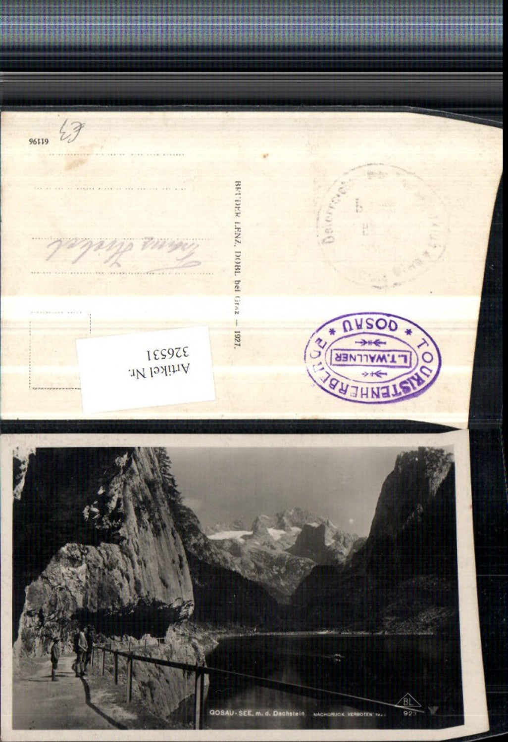 326531,Gosau-See m. Dachstein Bergkulisse