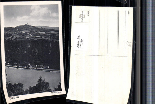 326580,Linz an d. Donau Blick zum Pöstlingberg