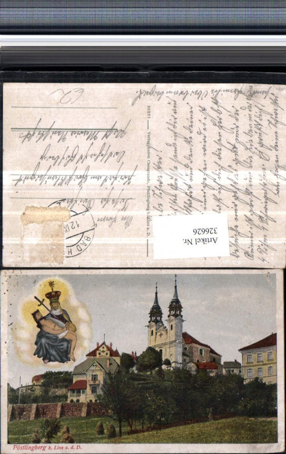 326626,Linz an d. Donau Pöstlingberg Kirche Gnadenbild