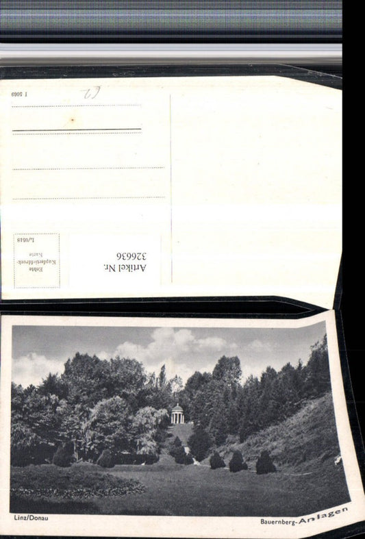 326636,Linz an d. Donau Bauernberg-Anlagen Tempel