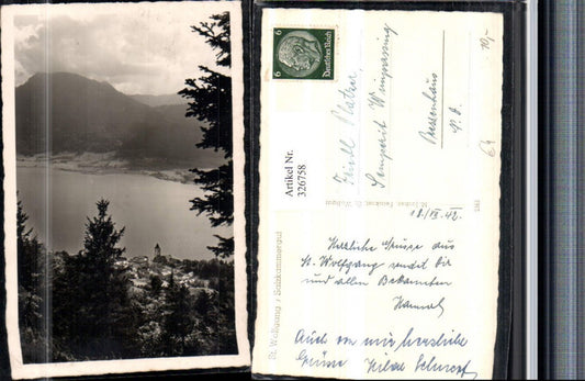 326758,St. Wolfgang Teilansicht m. Wolfgangsee