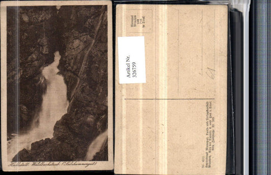 326759,Hallstatt Waldbachstrub Wasserfall