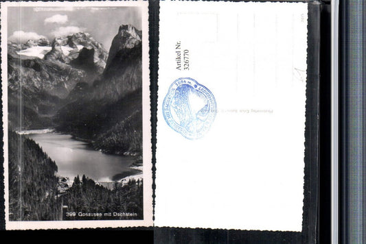 326770,Gosausee See b. Gosau m. Dachstein Bergkulisse