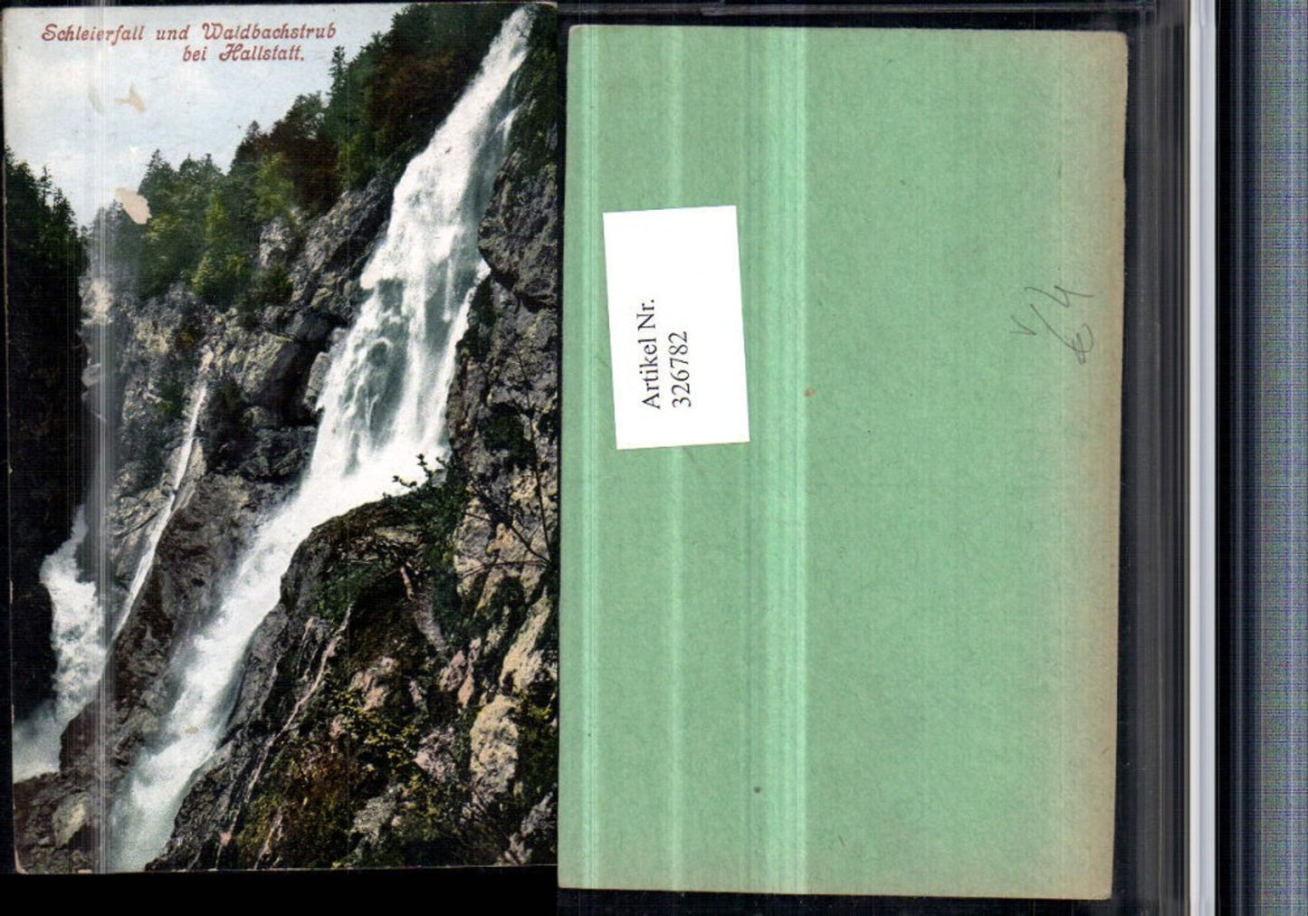 326782,Schleierfall u. Waldbachstrub Wasserfall b. Hallstatt