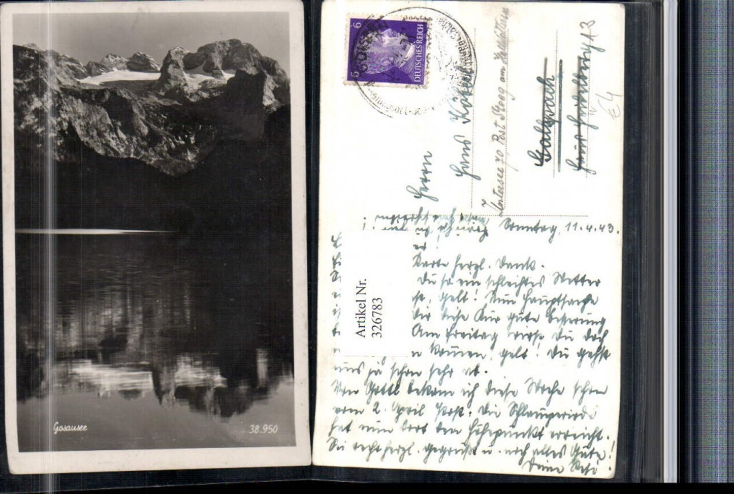 326783,Gosausee See b. Gosau Bergkulisse