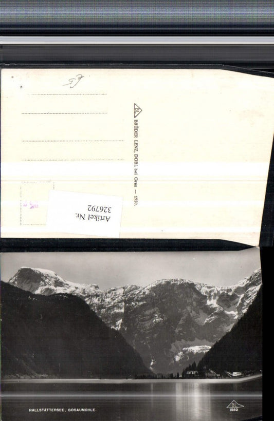 326792,Hallstättersee Gosaumühle Bergkulisse