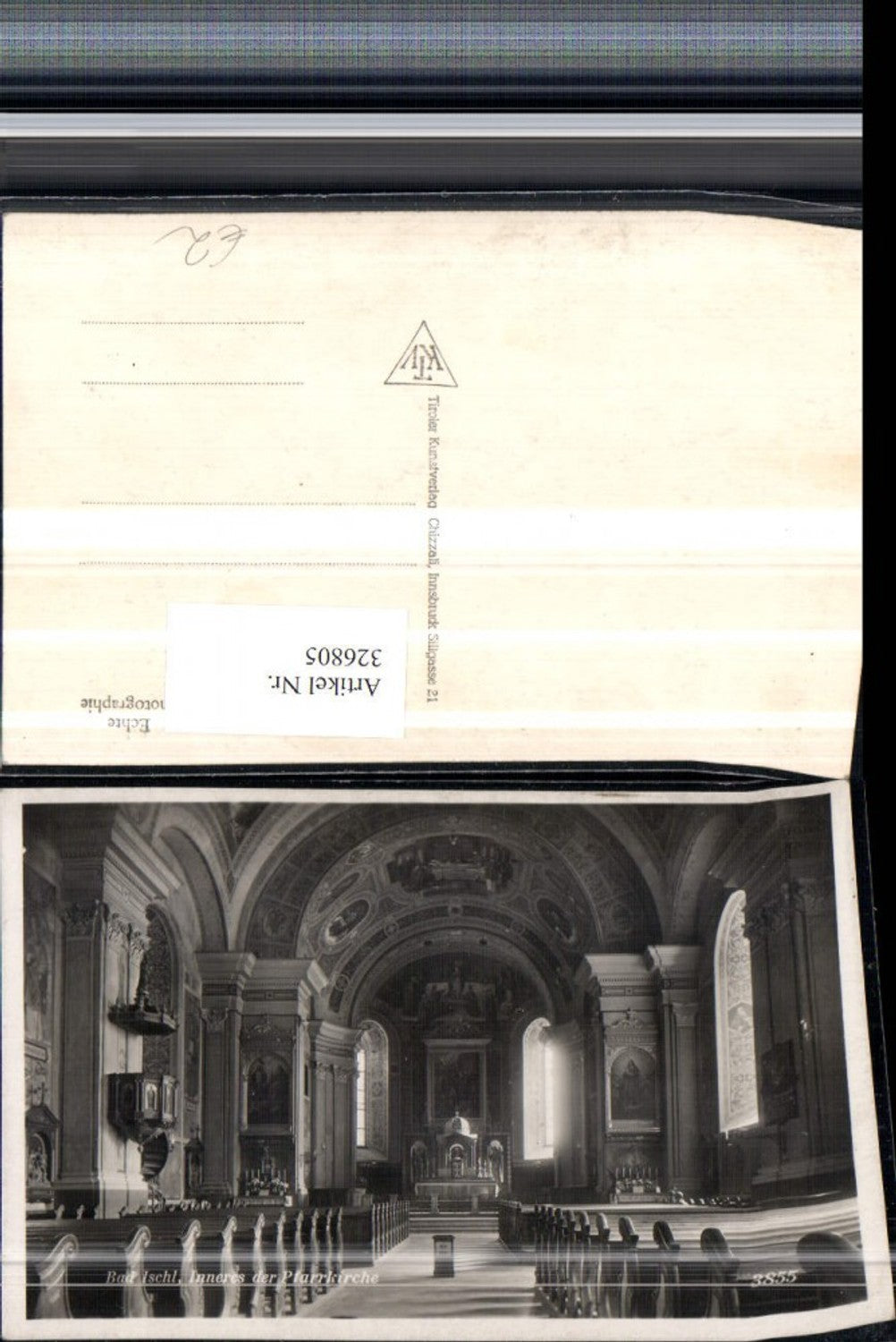 326805,Bad Ischl Pfarrkirche Kirche Innenansicht