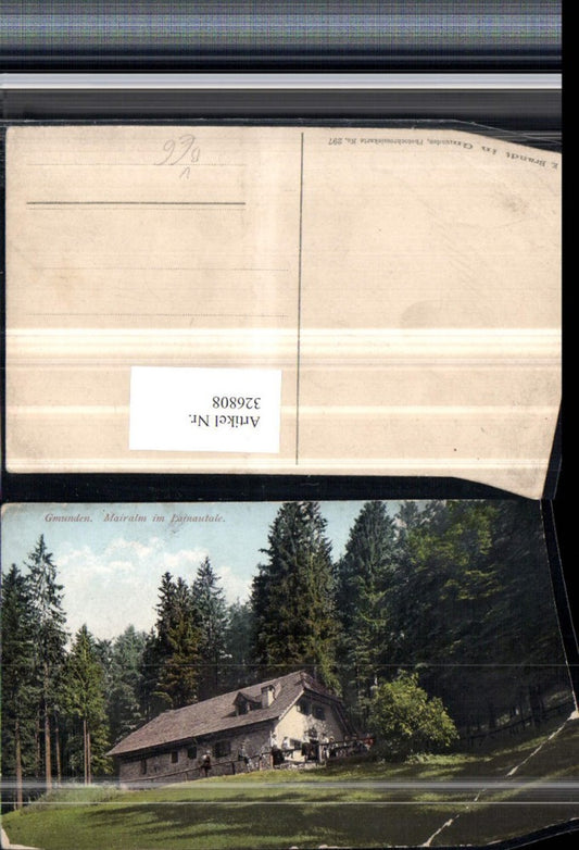 326808,Gmunden Mairalm im Lainautale pub F. E. Brandt 297