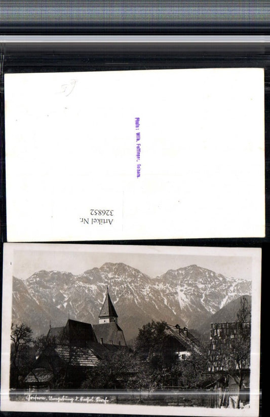 326852,Bad Goisern Katholische Kirche Bergkulisse