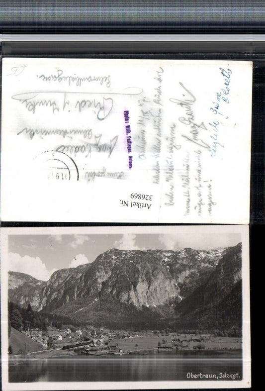 326869,Obertraun Totale Bergkulisse