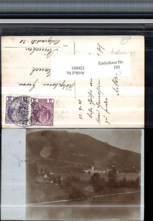 326883,Foto AK Blick auf St. Wolfgang