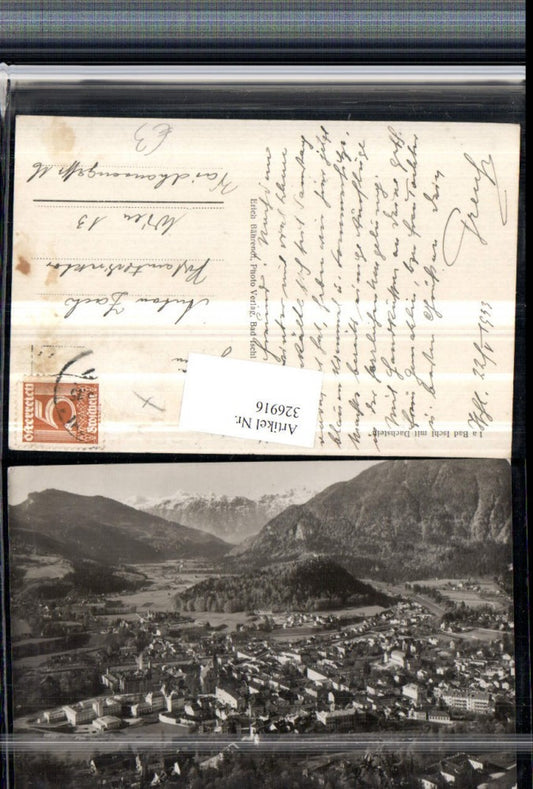 326916,Bad Ischl Totale m. Dachstein Bergkulisse