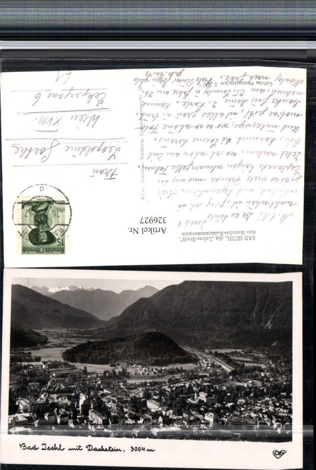 326927,Bad Ischl Totale m. Dachstein Bergkulisse pub Cosy