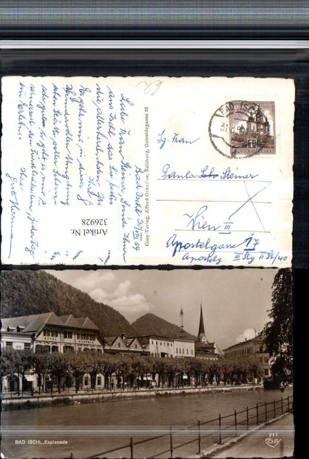 326928,Bad Ischl Esplanade Hotel Austria Maibaum pub Cosy 711