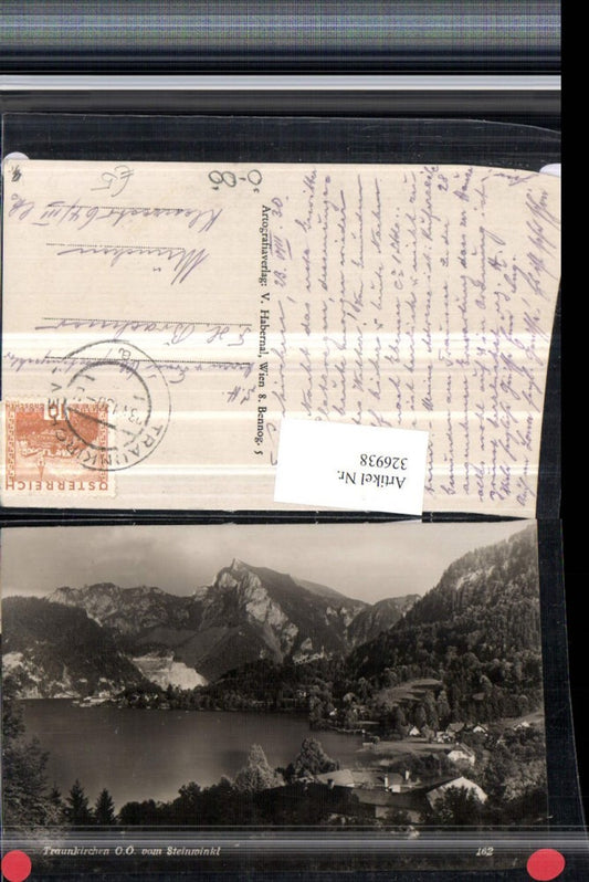 326938,Traunkirchen vom Steinwinkel Bergkulisse