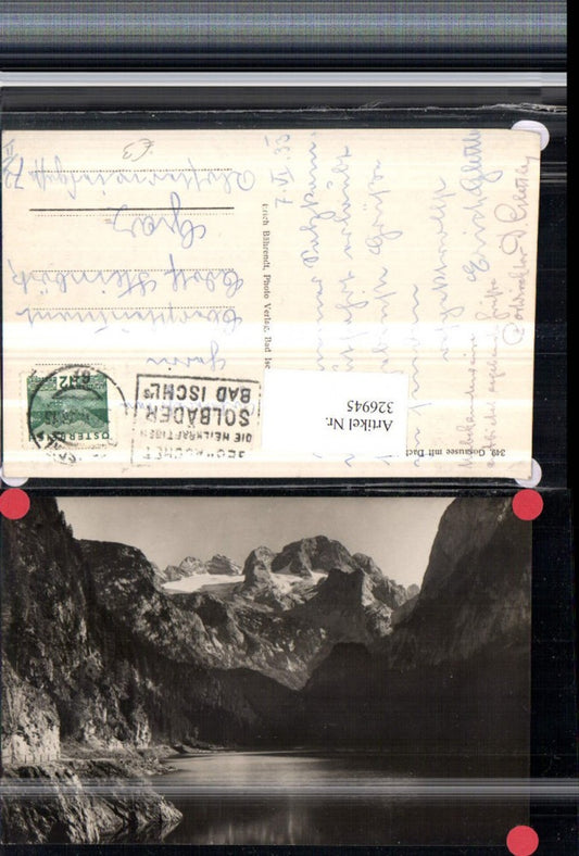 326945,Gosausee See b. Gosau m. Dachstein Bergkulisse