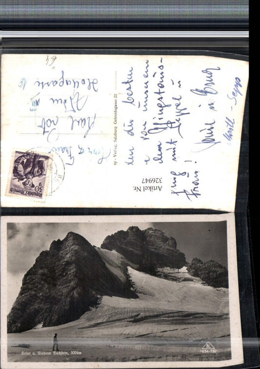 326947,Hoher u. Niederer Dachstein b. Gosau Hallstatt