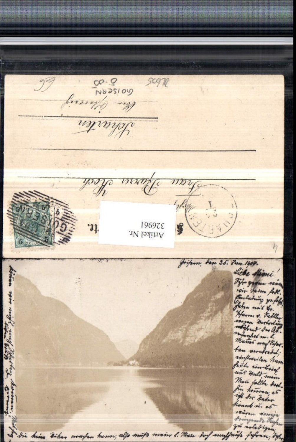 326961,Goisern See Bergkulisse