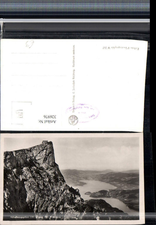 326976,Schafbergspitze b. St. Wolfgang m. Mondsee