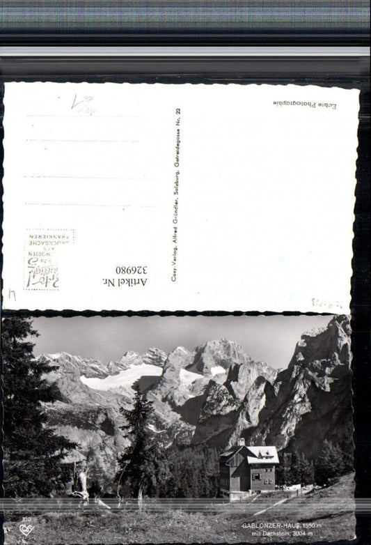326980,Gablonzer-Haus Berghütte b. Gosau m. Dachstein Bergkulisse pub Cosy 310