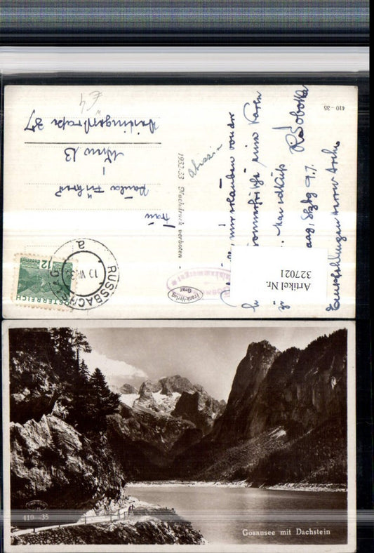 327021,Gosausee See b. Gosau m. Dachstein Bergkulisse
