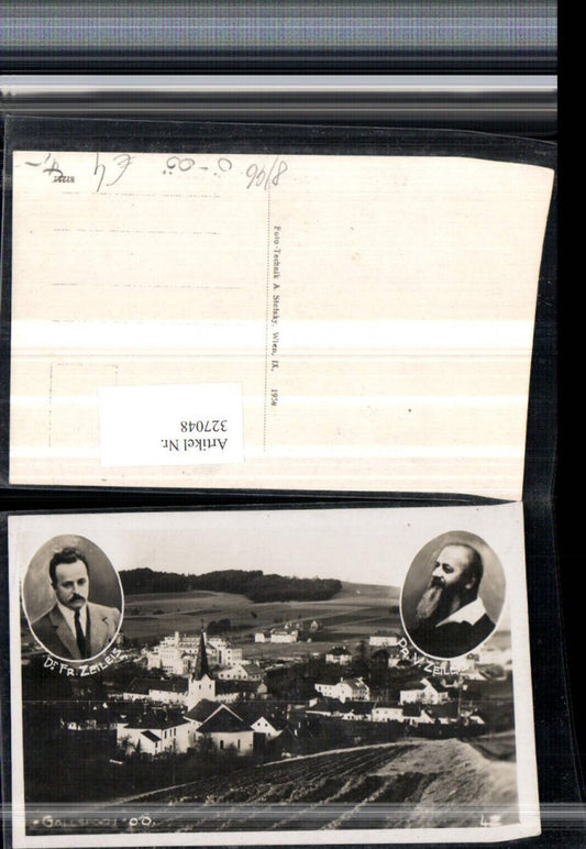 327048,Gallspach Totale Fritz u. Valentin Zeileis Portraits