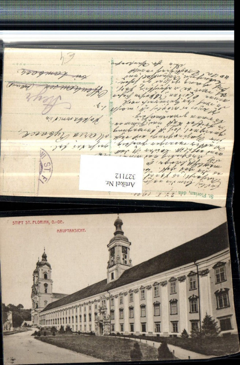 327112,Stift St. Florian Kirchentürme