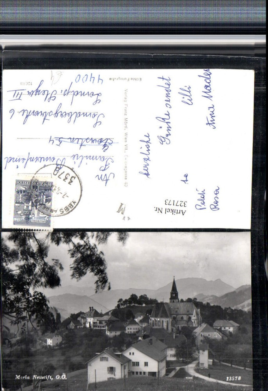 327173,Maria Neustift Totale Bergkulisse