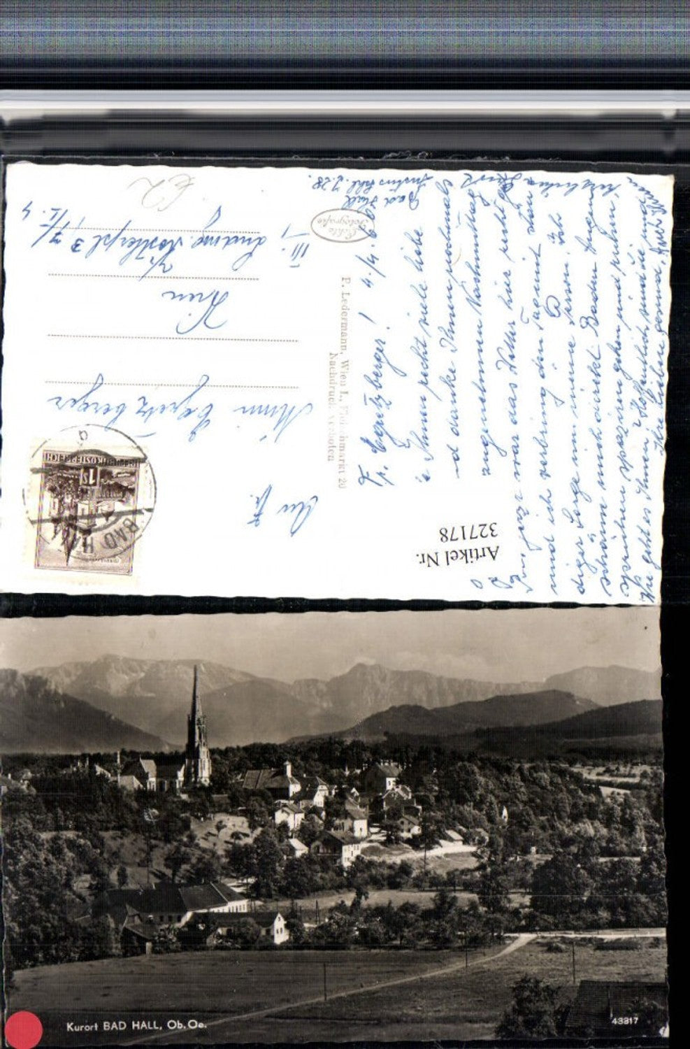 327178,Bad Hall Totale Bergkulisse