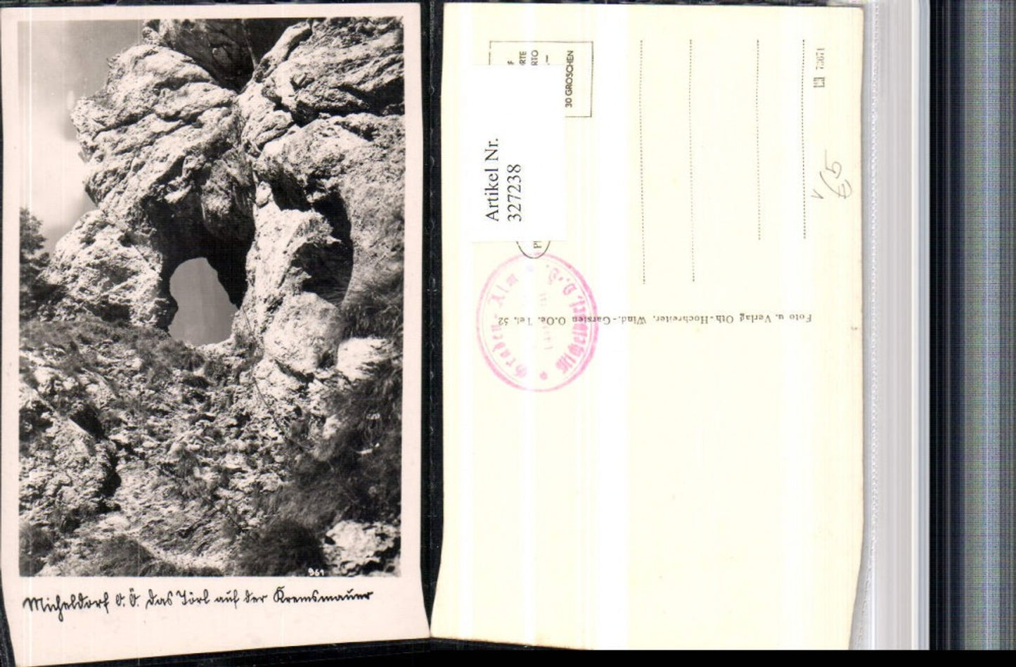 327238,Micheldorf Törl auf der Kremsmauer Partie pub Foto Oth 961