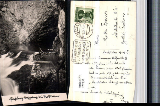 327252,Pießling-Ursprung b. Roßleithen Windischgarsten Wasserfall