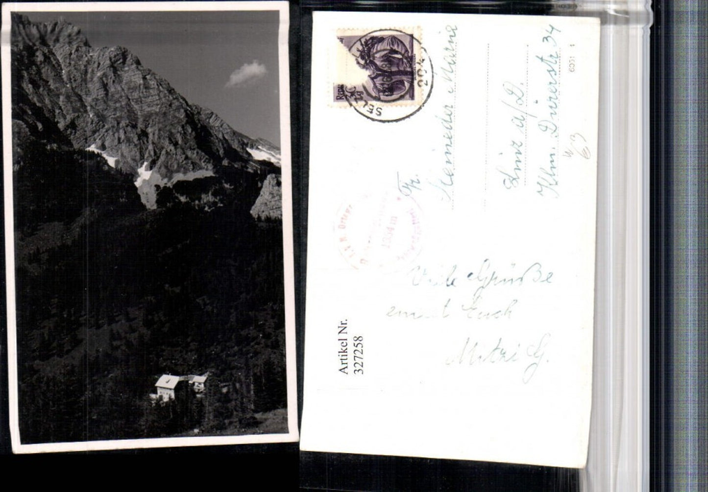 327258,Rohrauerhaus b. Spital am Pyhrn Bergkulisse