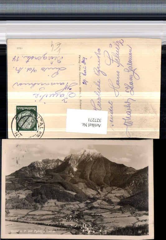 327271,Spital am Pyhrn Totale m. Pyhrgas Bergkulisse pub Foto Hubmann 31