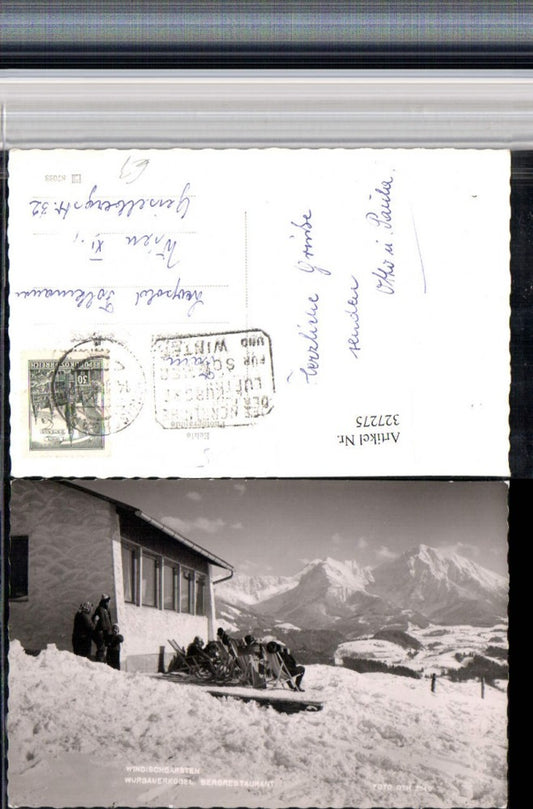 327275,Windischgarsten Wurbauerkogel Bergrestaurant Bergkulisse Winterbild pub Foto Oth 2549