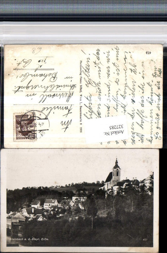 327285,Steinbach an d. Steyr Totale Kirche