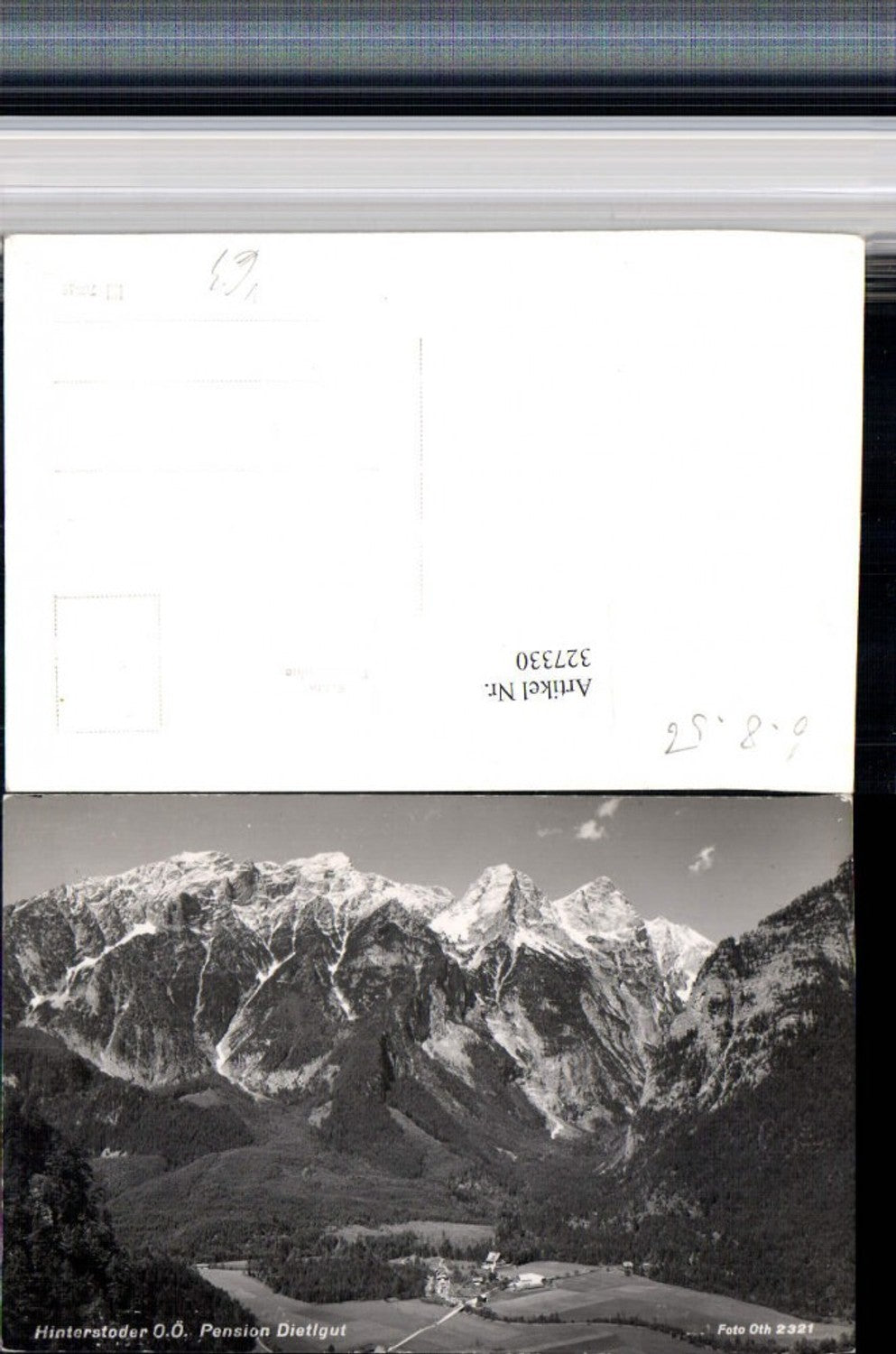 327330,Hinterstoder Pension Dietlgut Bergkulisse pub Foto Oth 2321