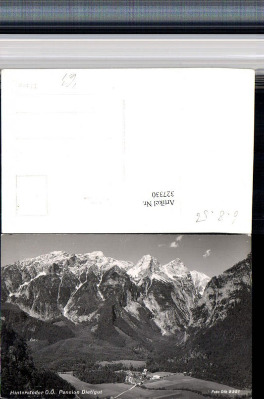 327330,Hinterstoder Pension Dietlgut Bergkulisse pub Foto Oth 2321