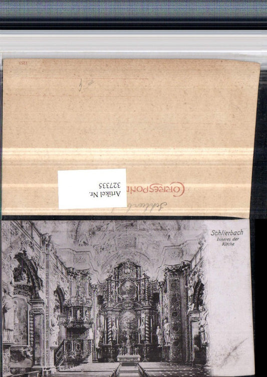 327335,Schlierbach Kirche Innenansicht