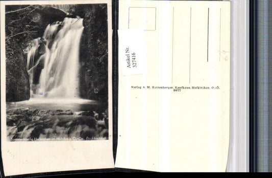 327416, Hofkirchen im Mühlkreis Bockbachfall Waterfall