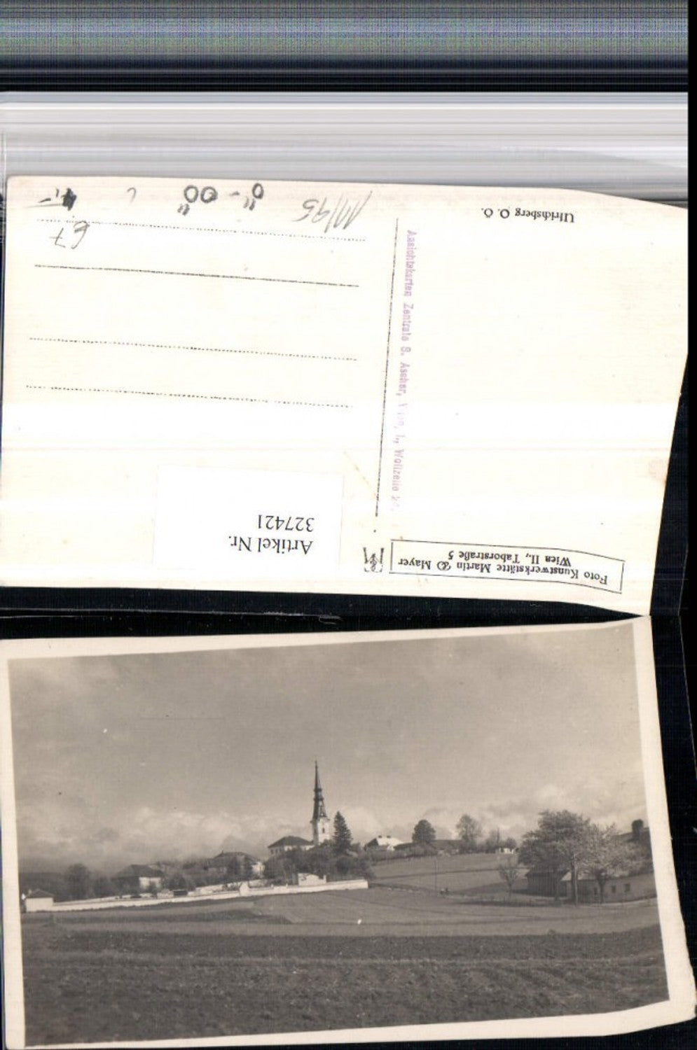 327421, Ulrichsberg Partial view of the church tower