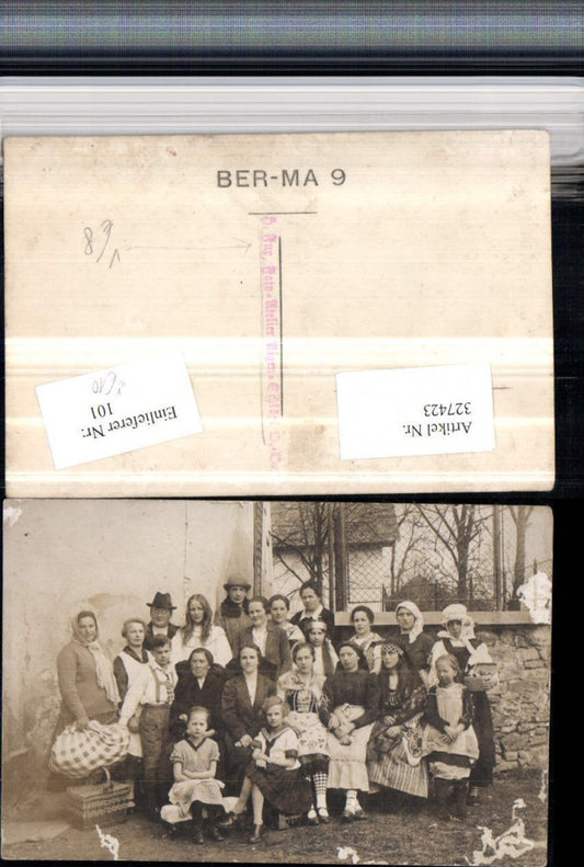 327423, Photo AK Agien Schlägl group photo children pub photo Fux